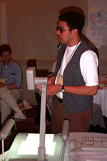 Picture of Participant Presenting